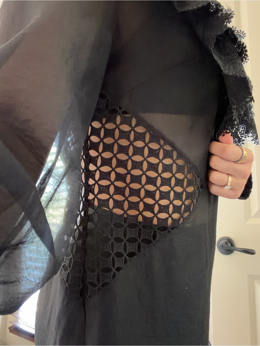 SALE! Lydia Millen × Karen Millen Broderie Detail
ruffle dress - Picture 4 of 16